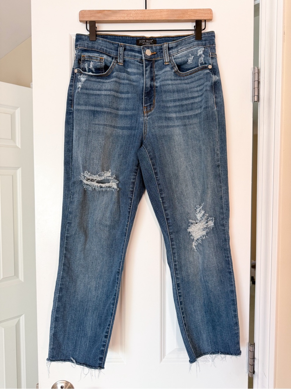 Judy Blue Distressed Slim Fit Jean